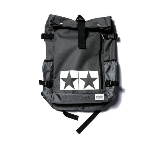 Tamiya 67267 - Gray Tamiya x Jun Watanabe/ZOZOTOWN Tamiya Roll Top Bag/Backpack