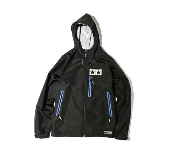 Tamiya 67317 - Black M Size Jun Watanabe x Tamiya Mountain Parka Hooded