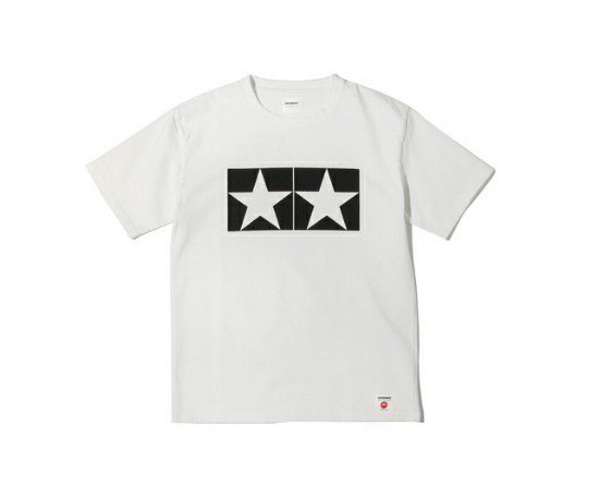 Tamiya 67329 - White S Size Jun Watanabe x Tamiya T-Shirt (JAPAN MADE PREMIUM)