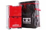 Tamiya 67233-95086 - Tamiya Backpack (Red) with J-CUP 2015 Mini 4WD Portable Pit Combo Set