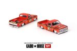 Kaido House Mini GT KHMG130 - 1/64 Diecast Mini Car Chevrolet Silverado TAMIYA x KAIDO HOUSE Clod Buster