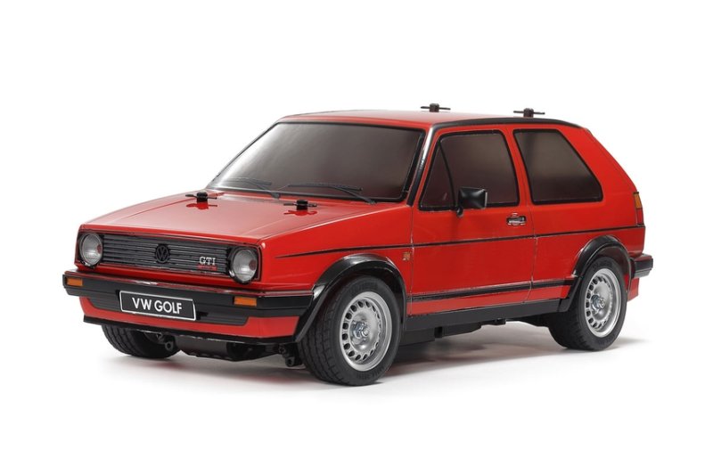 Tamiya 47516 - 1/10 Volkswagen Golf II Gti 16V Red Painted (MB-01 Chassis)