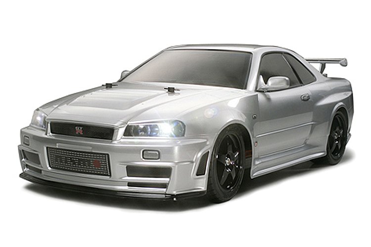 Tamiya 58364 - 1/10 RC NISMO R34 GT-R Z-tune - TT01 w/LED Lights