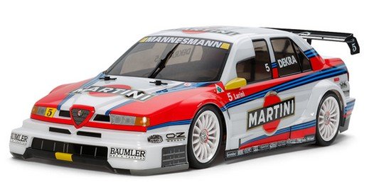 Tamiya 58606 - 1/10 Alfa Romeo 155 V6 TI Martini (TT-02)