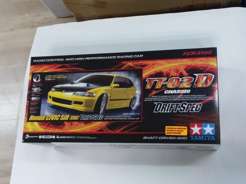 Tamiya 58637 Honda Civic SiR EG6 1/10 TT-02D Drift Edition