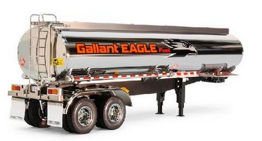 Tamiya 23696 - Fuel Tank Trailer with Light Limited Finished Model