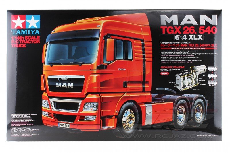 tamiya man tgx