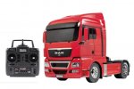 Tamiya 56332Combo - 1/14 MAN TGX 18.540 4x2 XLX (Pre-Painted Red) Tractor Truck Full Operation Kit Super Combo 56332