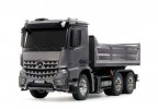 Tamiya 56357COMBO2 - 1/14 Mercedes-Benz Arocs 3348 6x4 Tipper Truck Tractor with Electric Actuator Full Operation Kit Super Combo 56357/56545