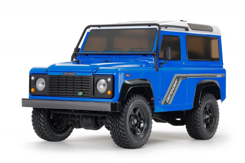 Tamiya 47478-60A - 1/10 1990 Land Rover Defender 90 (Light Blue Painted Body) (CC-02) (W/O ESC)