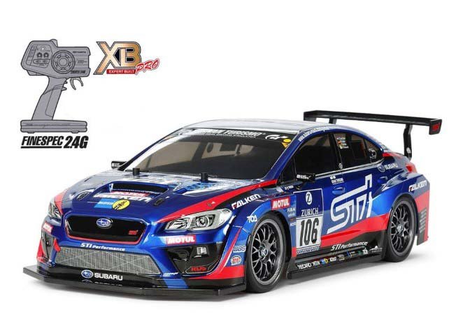 Tamiya 57907 - 1/10 XB Subaru WRX STI NBR Challenge (TT-02 Chassis) Ready To Run