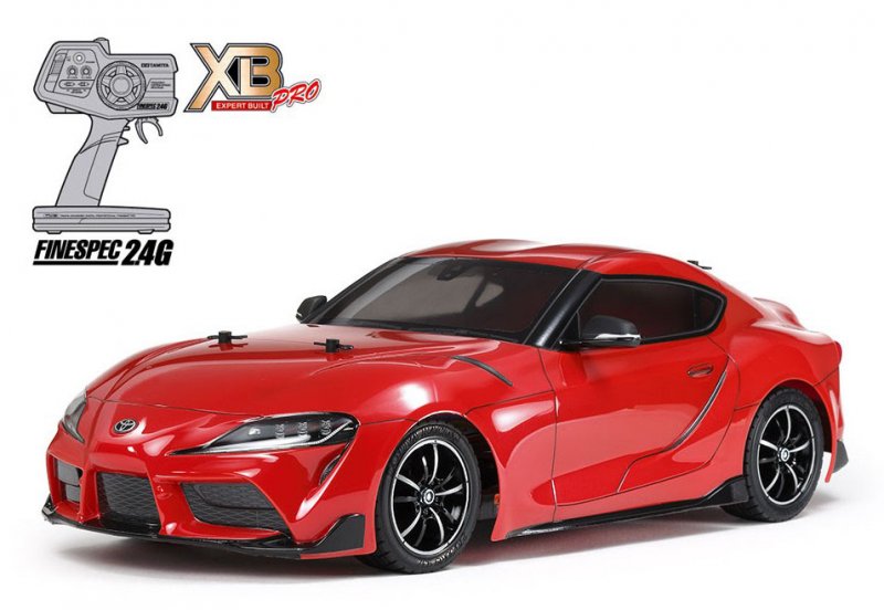 Tamiya 57916 - 1/10 XB Toyota GR Supra (TT02 Chassis) Red