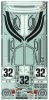 Tamiya 9490156 - 58747 1/10 Mini Cooper Racing Sticker Set