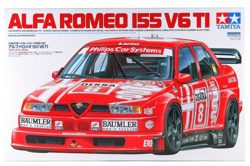 Tamiya 24137 - 1/24 1/24 Alfa Romeo 155 V6 TI