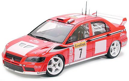 Tamiya 24257 - 1/24 Mitsubishi Lancer Evolution VII WRC