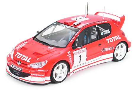 Tamiya 24267 - 1/24 Peugeot 206 WRC version 2003