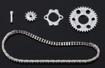 Tamiya 12633 - 1/12 Scale Honda RC166 GP Racer Metal Chain Set for 14113/14127