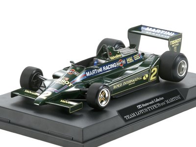 Tamiya 21102 - 1/20 Team Lotus Type 79 1979 - Finished Model - Martini - No.2