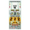 Tamiya 1421849 - Stickers for Hotshot II Blockhead Motors 58710