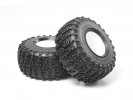 Tamiya 54117 - RC CR01 Cliff Crawler Tires - 2pcs - For CR-01 Chassis OP-1117