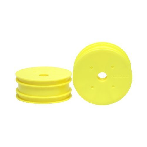 Tamiya 54285 - RC DN01 Front Dish Wheels - Fluorescent Yellow OP-1285
