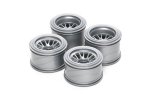 Tamiya 51398 - F104 Mesh Wheels (Rubber Tire) SP-1398