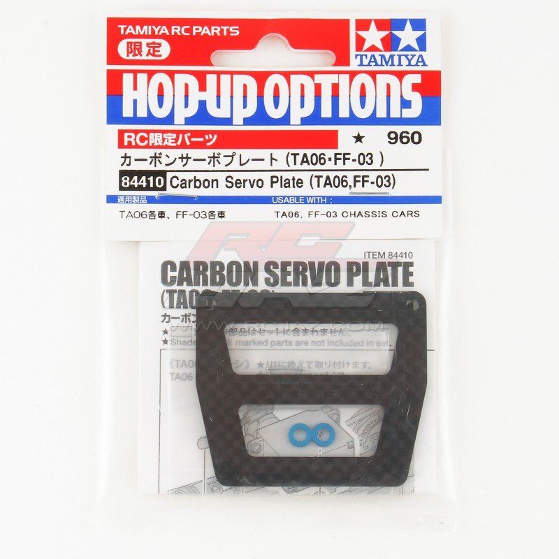 Tamiya 84410 - Carbon Servo Plate (TA06, FF-03)