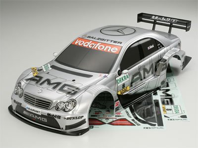 Tamiya 51197 - 1/10 Mercedes-Benz C-Class DTM 2004 Body Parts Set (Un-Paint) SP-1197