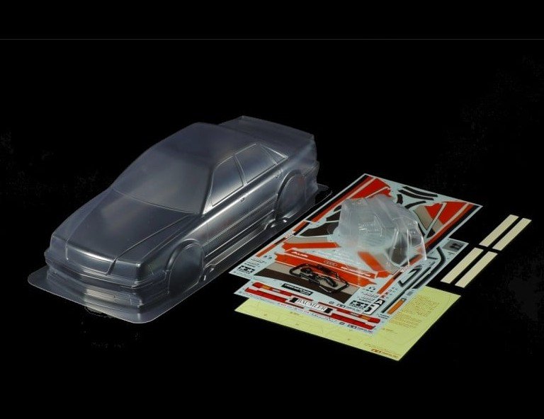 Tamiya 51653 - 1/10 Audi V8 Touring 1991 Body Parts Set SP-1653