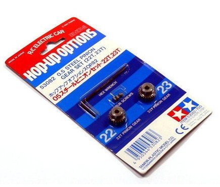 Tamiya 53082 - RC Pinion Set 22/23T 0.5 OP-82