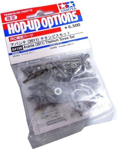 Tamiya 84199 - RC Avante Titanium Screw Set