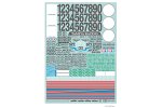 Tamiya 40556 - TamTech-Gear Marking Sticker - Number