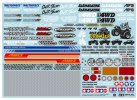 Tamiya 54630 - Sponsor Sticker Set (for Off-Road Car) OP.1630 (CC-01/CR-01) OP-1630