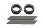 Tamiya 54861 - Rally Block Tires (soft/2pcs) OP-1861