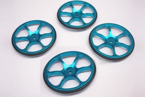 Tamiya 49361 - Aluminium Setting Wheel (Blue)