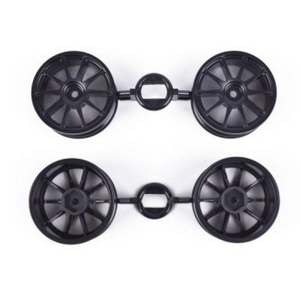 Tamiya 9335732 - TT02 Raybrig NSX Concept-GT Wheel Bag (Black, 26mm, 4pcs ) for 58599