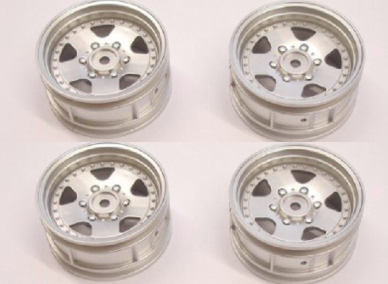 Tamiya 9335733 - Wheels for 58602 Mitsubishi Pajero Rally Sport (CC-01 )