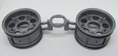 Tamiya 0440610 - Wheel Rim (30mm , Silver , 2pcs) Porsche GT2