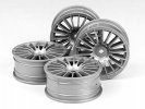 Tamiya 51046 - 1/10 Medium-Narrow 18-Spoke Wheels (Offset +0) SP-1046