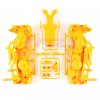 Tamiya 0008618 - GF01 Gear Box Housing ,D parts (Yellow, for 58589 Heavy Dump Truck) - 10008618