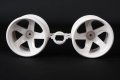 alt="Tamiya 54676 - GF-01 White 5-Spoke Wheels OP-1676" title="Tamiya 54676 - GF-01 White 5-Spoke Wheels OP-1676"