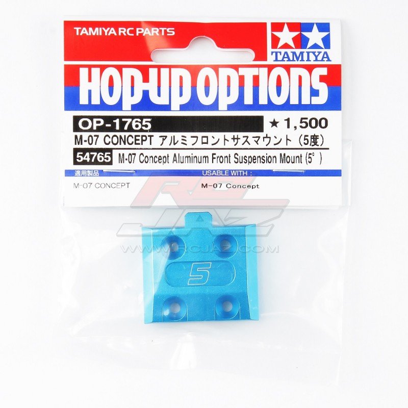 Tamiya 54765 - M-07 Aluminum Front Suspension Mount 5 Degree OP-1765