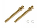 Tamiya 54583 - M Chassis Front Titanium Coated Suspension Ball Shaft (2 pcs) OP-1583 Tamiya 54583 - M Chassis Front Titanium Coated Suspension Ball Shaft (2 pcs) OP-1583