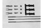 Tamiya 50068 - Ball Link Adjustable Rod Set - SP1068 SP-68