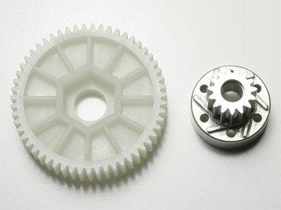 Tamiya 51187 - NDF-01 Clutch Bell & Driven Gear Set (15T/55T SP-1187