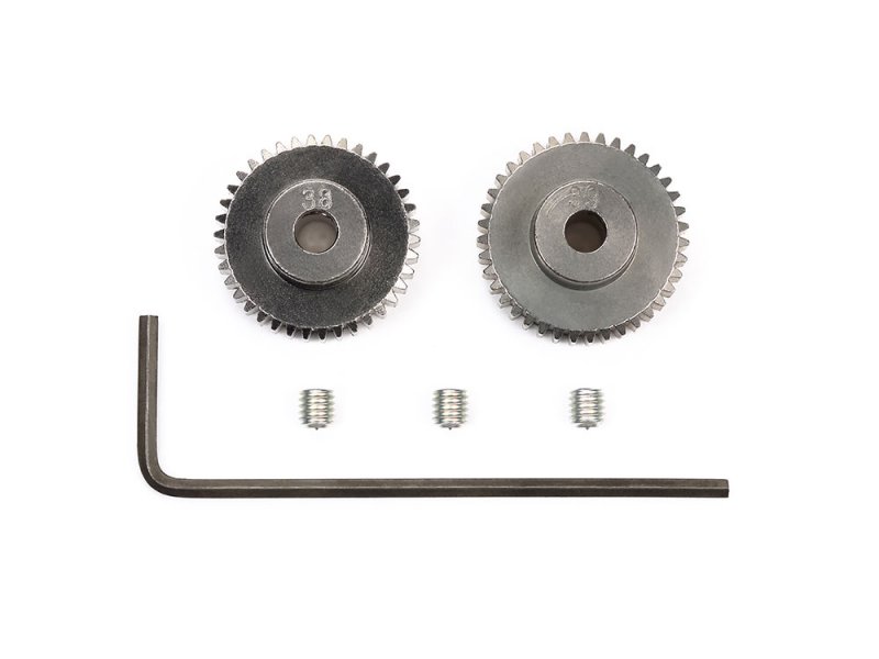 Tamiya 53407 - 0.4 Aluminum Pinion Gear 38T/39T OP-407