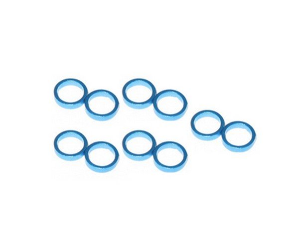 Tamiya 9804372 - 5x1.5mm Spacer*10 for TRF416, TB EVO5