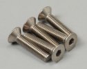 Tamiya 53537 - 3x14mm Titanium Countersunk Hex Head Screw OP-537