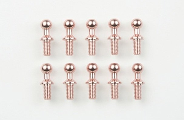 Tamiya 40512 - Aluminum 4mm Ball Connectors (Pink)