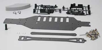 Tamiya 53408 - Carbon Chassis Set TB-01 OP-408